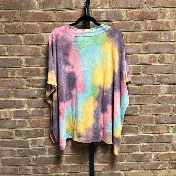 ODDY Women’s Tie Dye Oversize Top One Size NEW - Picture 5 of 7